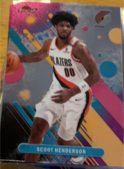 2025-26 Topps Finest #69 Scoot Henderson — front