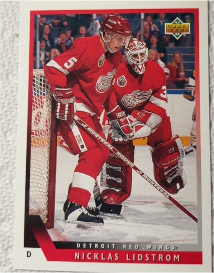 1993-94 Upper Deck #150 Nicklas Lidstrom — front