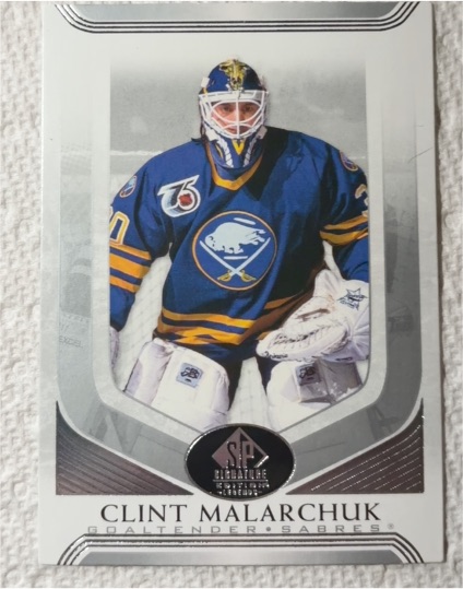 2020-21 Upper Deck SP Signature Edition Legends #220 Clint Malarchuk — front