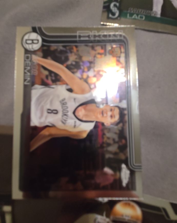 2025-26 Topps Chrome #258 Egor Demin — front