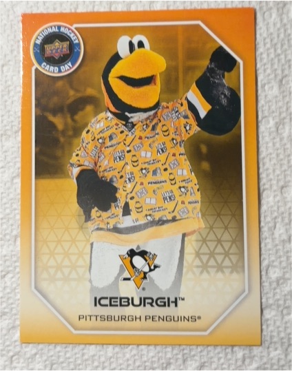2024-25 Upper Deck National Hockey Card Day #M-10 Iceburgh Pittsburgh Penguins — front