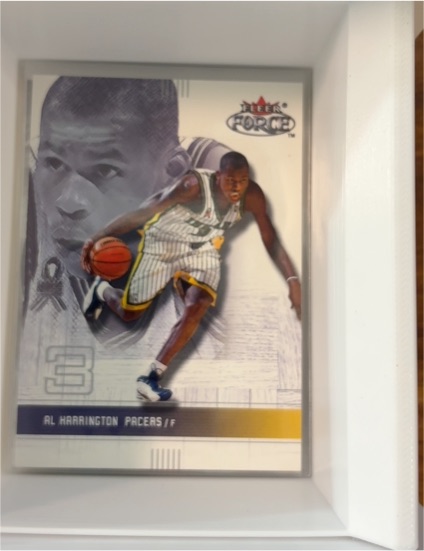 2001-02 Fleer Force #178 Al Harrington — front