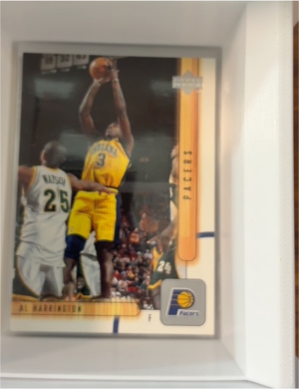 2001-02 Upper Deck #290 Al Harrington — front