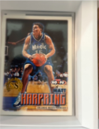 1999-00 Skybox NBA Hoops #50 Matt Harpring Orlando Magic — front