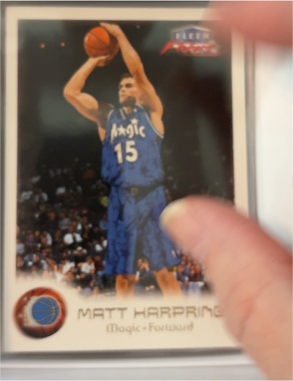 1999-00 Fleer Focus #91 Matt Harpring — front