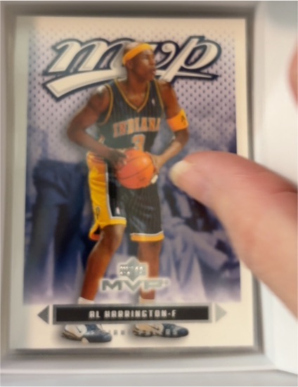 2003-04 Upper Deck MVP #62 Al Harrington — front