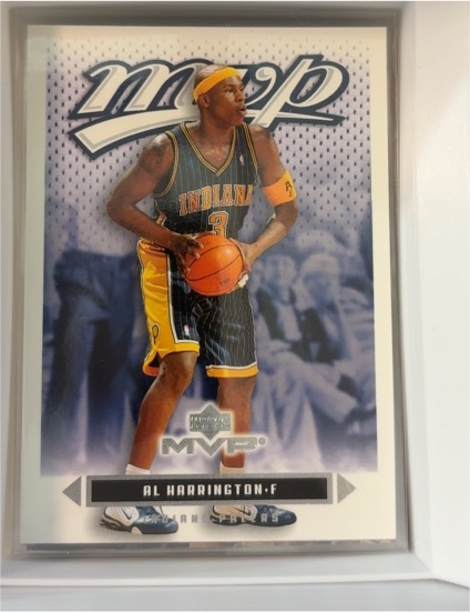 2003-04 Upper Deck MVP #62 Al Harrington — front