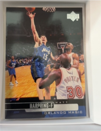 1999-00 Upper Deck #86 Matt Harpring Orlando Magic — front