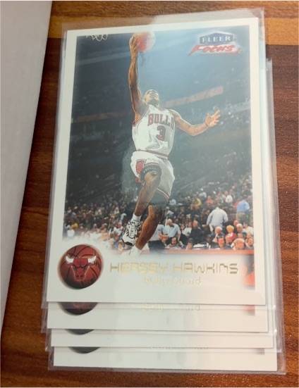 1999-00 Fleer Focus #78 Hersey Hawkins — front