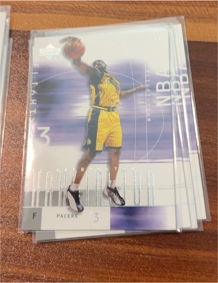 2002-03 Upper Deck Flight Team #3 Jermaine O'Neal — front