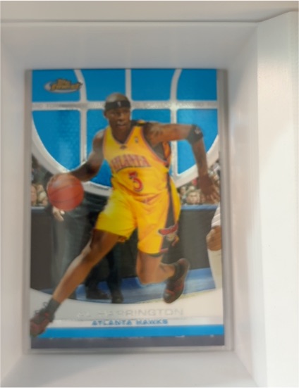 2005-06 Topps Finest #12 Al Harrington — front