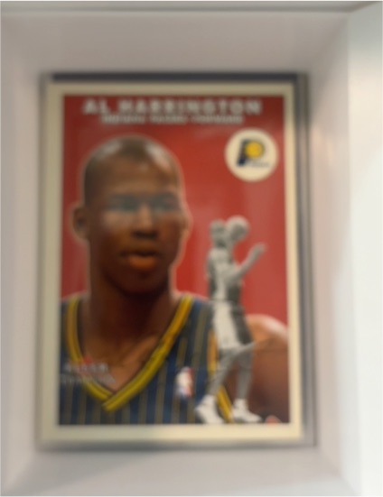 2000-01 Fleer Tradition #87 Al Harrington — front