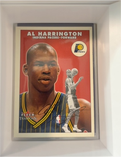 2000-01 Fleer Tradition #87 Al Harrington — front