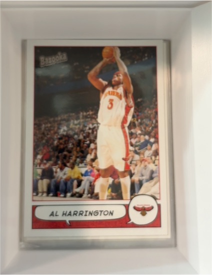 2004-05 Topps Bazooka #17 Al Harrington — front