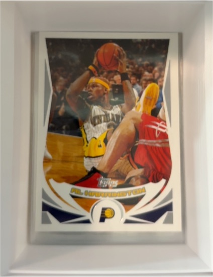 2004-05 Topps #Al Harrington Indiana Pacers — front