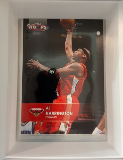 2005 NBA Hoops #2 Al Harrington — front