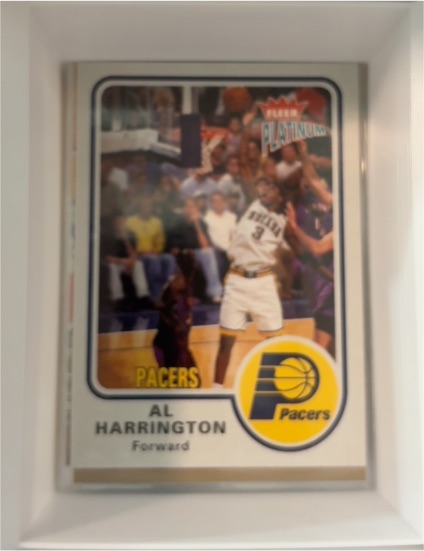 2002-03 Fleer Platinum #117 Al Harrington — front