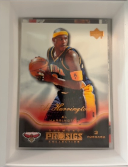 2004-05 Upper Deck Pro Sigs #2 Al Harrington — front