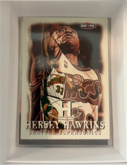 1997-98 NBA Hoops #139 Hersey Hawkins — front