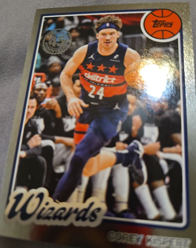 2025-26 Topps 45th Anniversary #80BK-13 Corey Kispert — front
