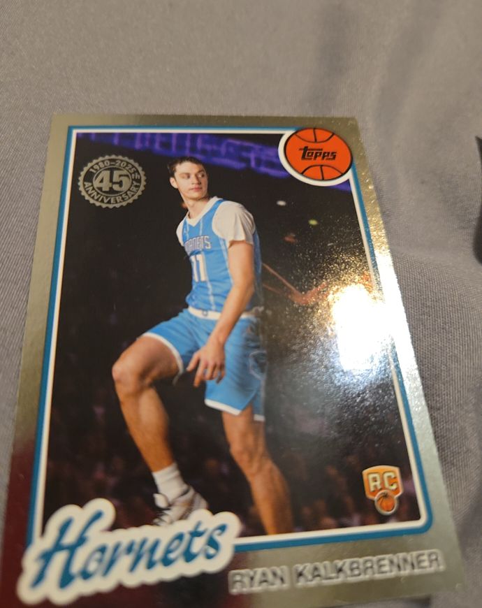 2025-26 Topps 45th Anniversary #80BK-77 Ryan Kalkbrenner — front