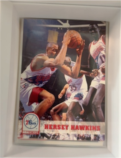 1991 NBA Hoops #31 Hersey Hawkins — front