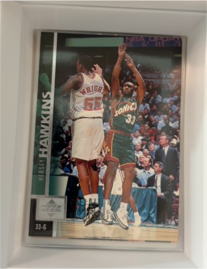 1997-98 Upper Deck #115 Hersey Hawkins — front