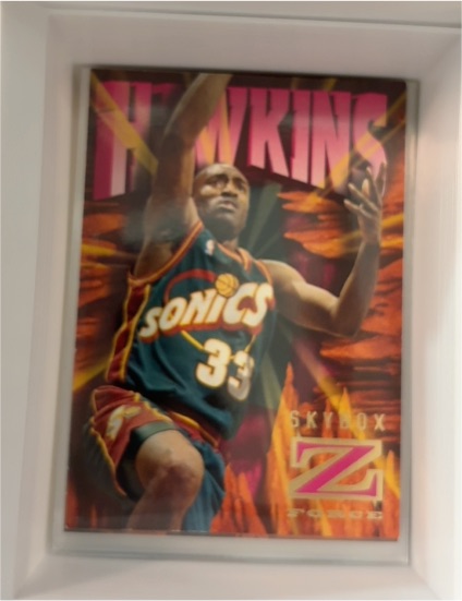 1996-97 Skybox Z-Force #82 Hersey Hawkins — front