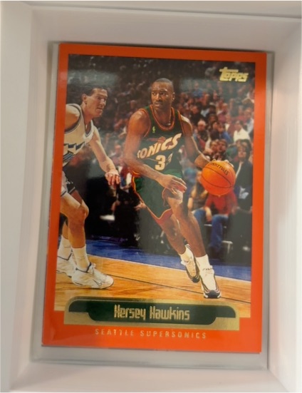 1999-00 Topps #80 Hersey Hawkins — front