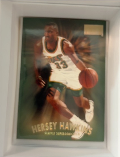1997-98 SkyBox Premium #66 Hersey Hawkins — front