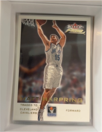 2000-01 Fleer Focus #61 Matt Harpring — front