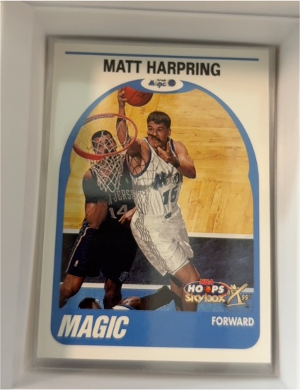 1999-00 Skybox NBA Hoops Decade #32 Matt Harpring — front