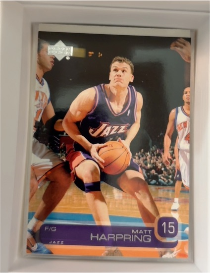 1999-00 Upper Deck #15 Matt Harpring — front