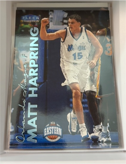 1999-00 Fleer Tradition #150 Matt Harpring — front