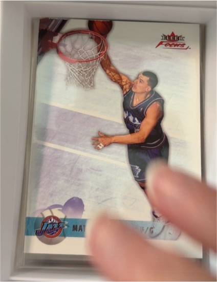 2003-04 Fleer Power #1 Matt Harpring — front