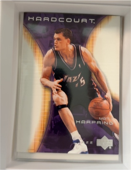 2003-04 Upper Deck Hardcourt #85 Matt Harpring — front