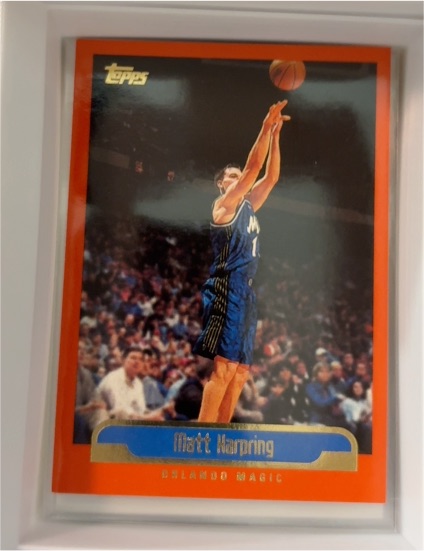 1999-00 Topps #63 Matt Harpring — front