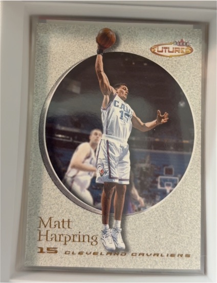 2000-01 Fleer Futures #86 Matt Harpring — front