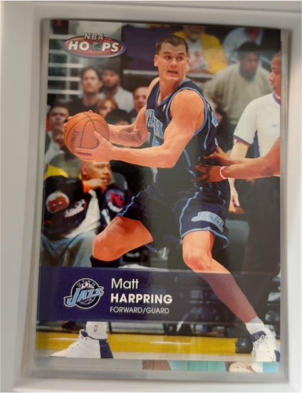 2005-06 NBA Hoops #135 Matt Harpring — front