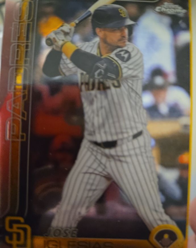 2025 Topps Chrome Update #USC60 Jose Iglesias — front