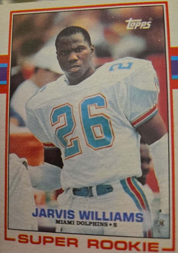 1989 Topps #291 Jarvis Williams — front