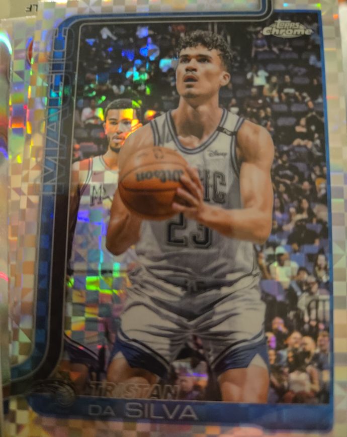 2025-26 Topps Chrome #173 Tristan Da Silva — front