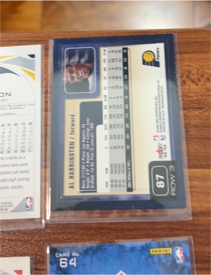 1999 Fleer #87 Al Harrington — front