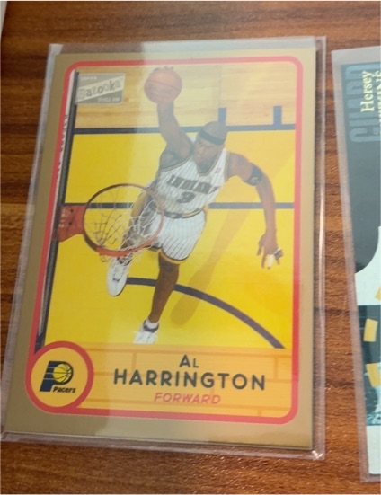 1990 Bazooka Al Harrington — front