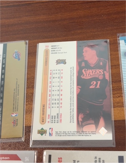 1998 Upper Deck #353 Matt Harpring — front