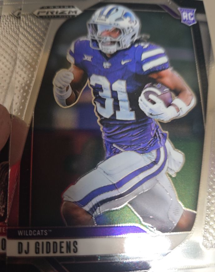 2025 Panini Prizm Draft Picks #44 DJ Giddens — front