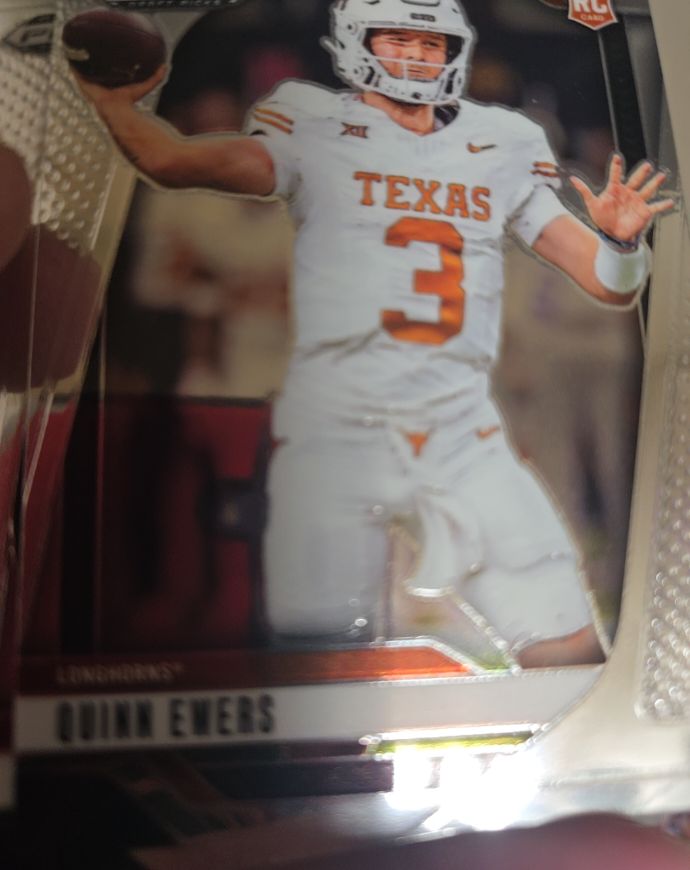 2025 Panini Prizm Draft Picks #126 Quinn Ewers — front