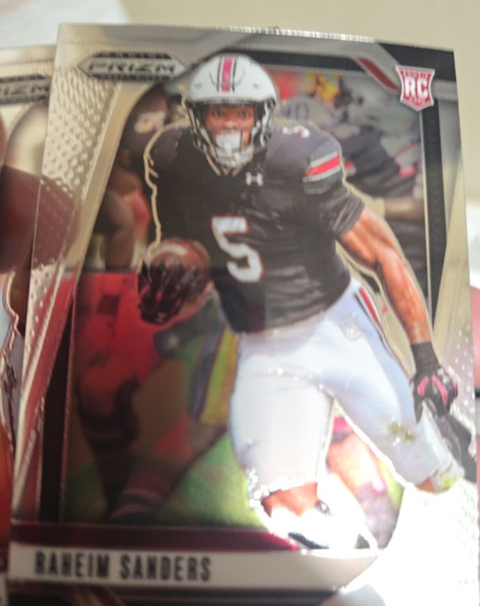2025 Panini Prizm Draft Picks #113 Raheim Sanders — front