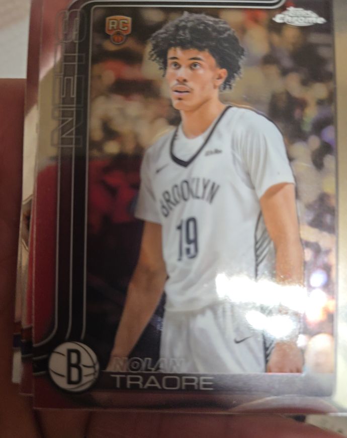 2025-26 Topps Chrome #269 Nolan Traore — front