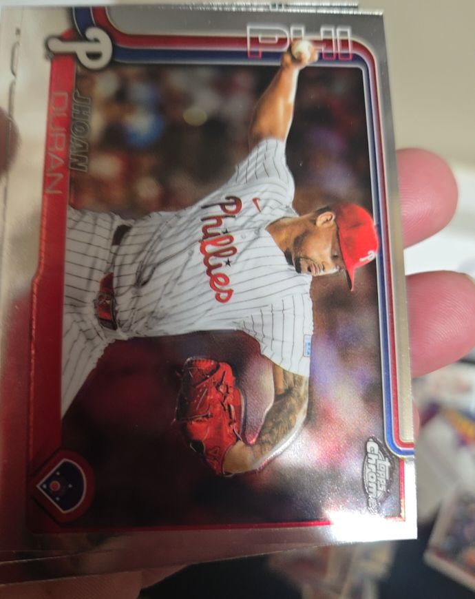 2025 Topps Chrome Update #USC120 Jhoan Duran — front
